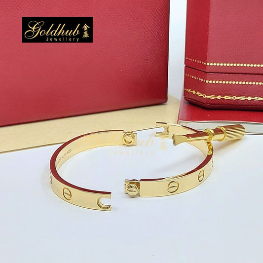 Cartier Love Bracelet, Classic Model in Yellow Gold, Size 16