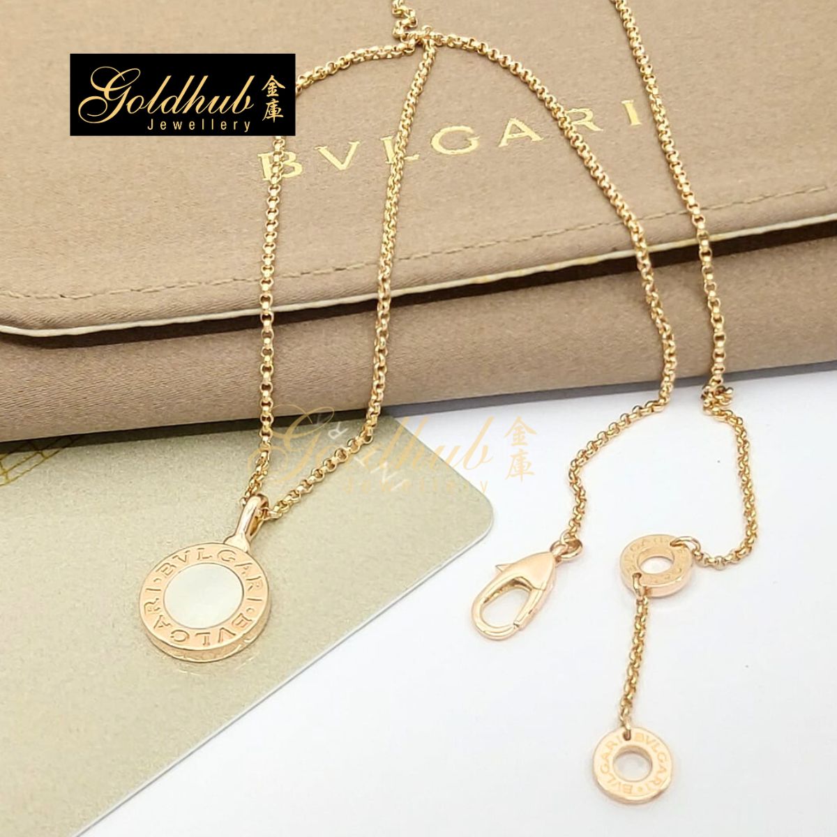 Bvlgari Bvlgari Necklace Mother of Pearl