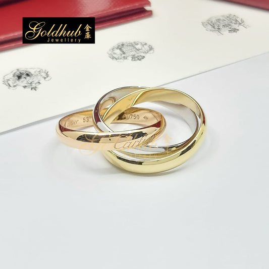 Cartier Trinity Ring, Classic Model Size 53