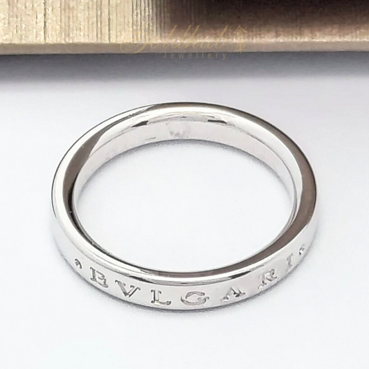 Bvlgari Fedi Wedding Ring in Platinum, Size 52