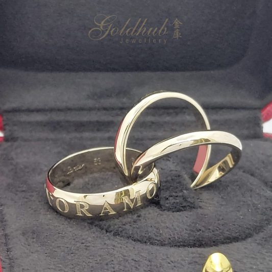 Cartier Amour Et Trinity (1998) Ring in White Gold, Size 53