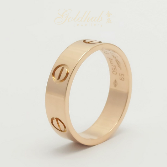 Cartier Love Ring in Rose Gold