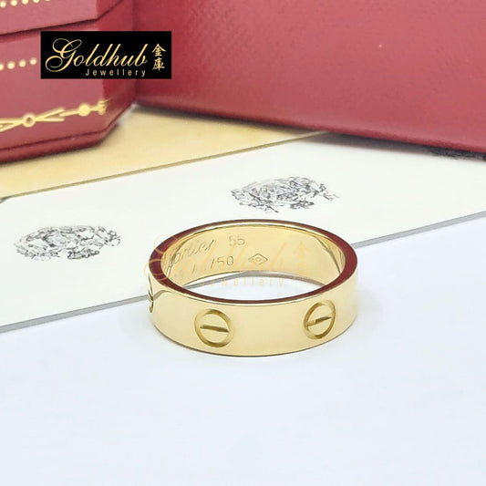 Cartier Love Ring, Classic Model in Yellow Gold, Size 55