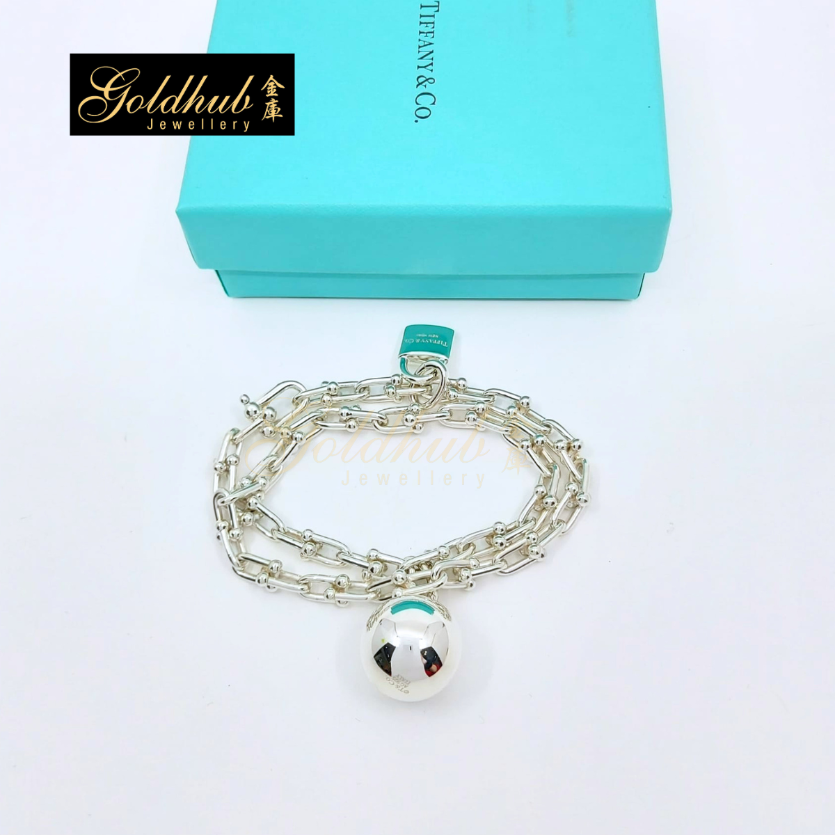 Tiffany & Co HardWear Small Wrap Bracelet in Silver