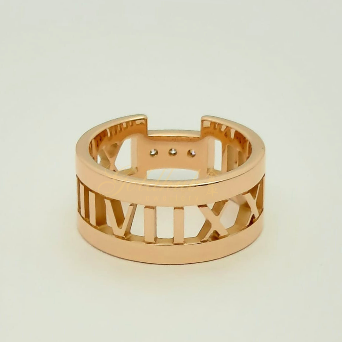 Tiffany & Co. Atlas Diamond Ring in Rose Gold