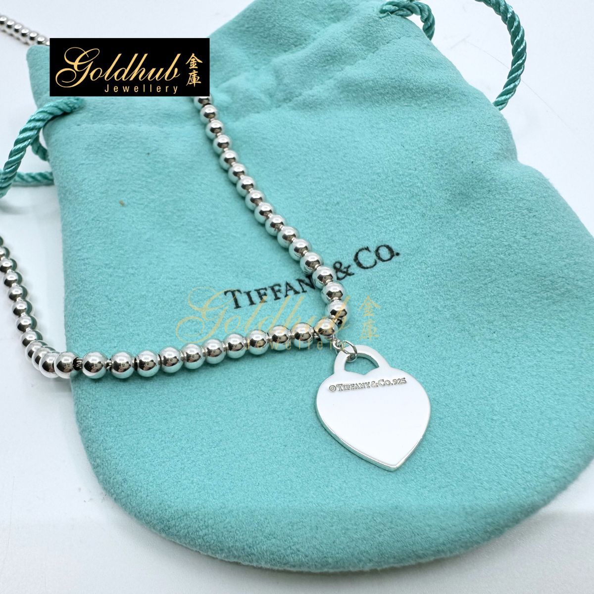 Tiffany & Co Return to Tiffany Bead Necklace in Sterling Silver