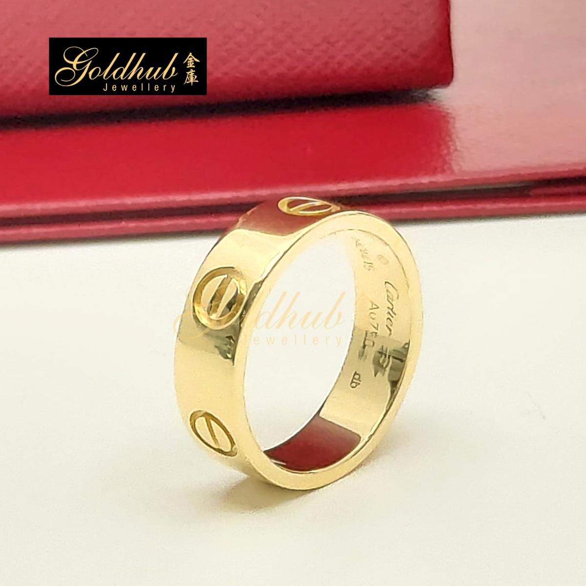 Cartier Love Ring, Classic Model in Yellow Gold, Size 51