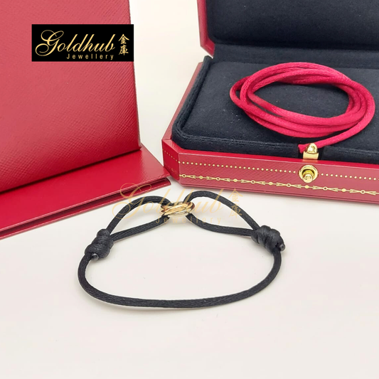 Cartier Trinity Bracelet on Cord