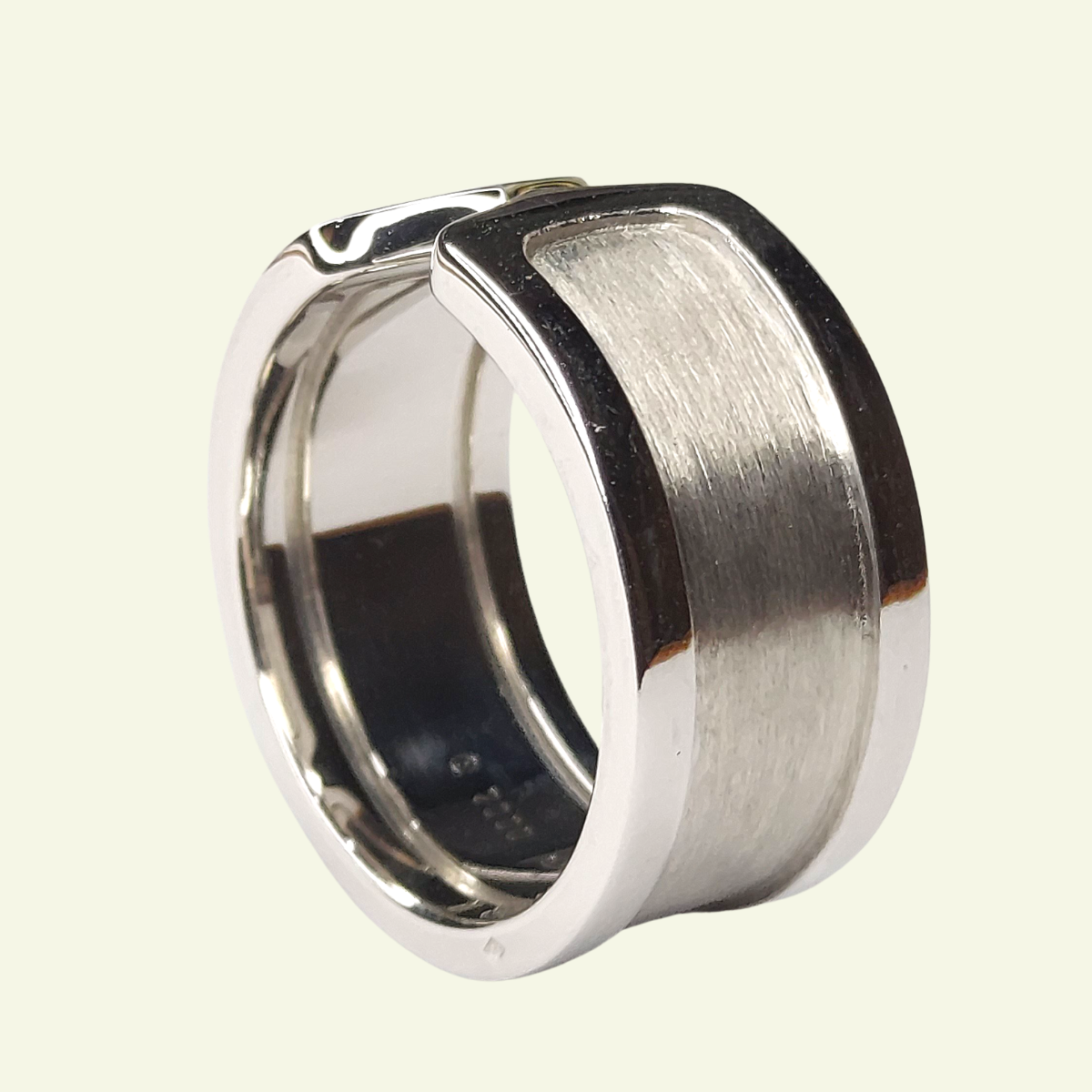 Cartier Open C de Cartier Ring in White Gold, Size 55