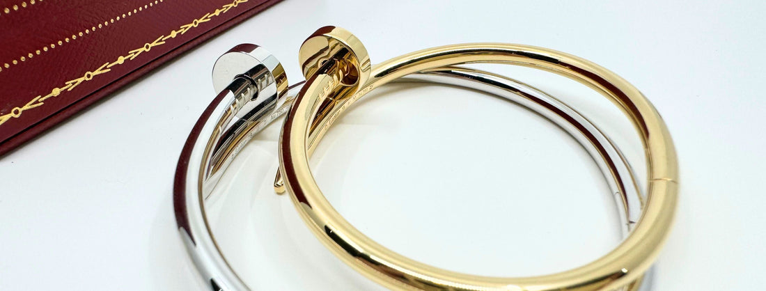 Comparing the Earlier and New Clasp Mechanisms of the Cartier Juste Un Clou Bracelet