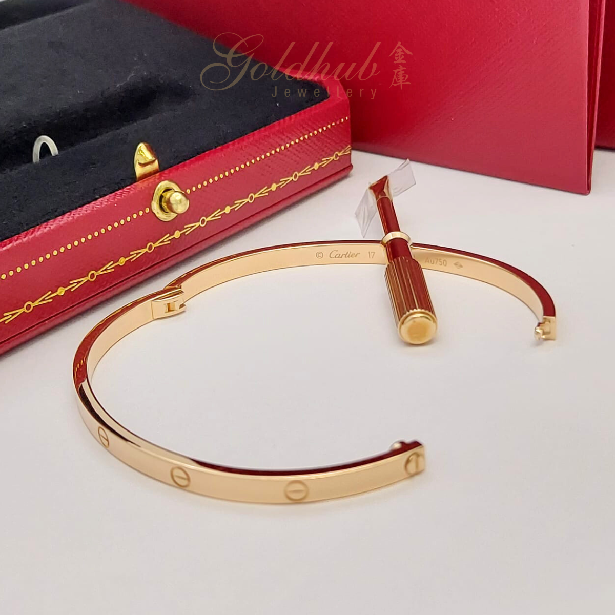 Cartier Love Bracelet (Small Model) in Rose Gold