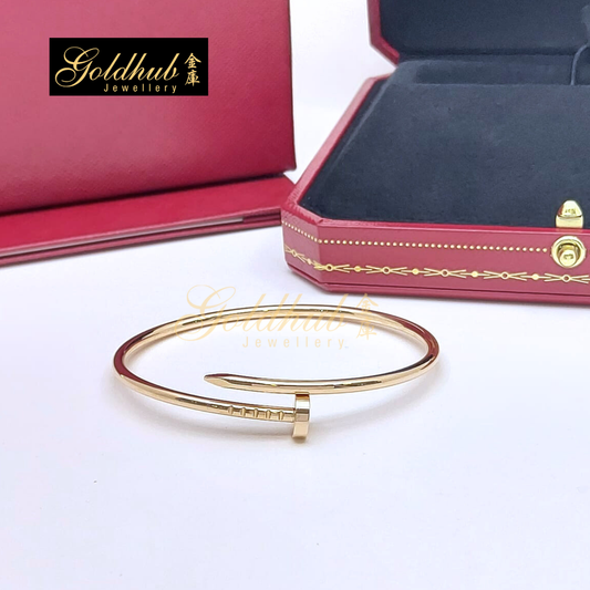 Cartier Juste Un Clou Bracelet, Small Model in Rose Gold, Size 16