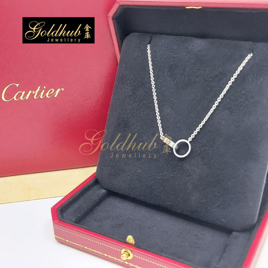 Cartier Love Pendant in White Gold