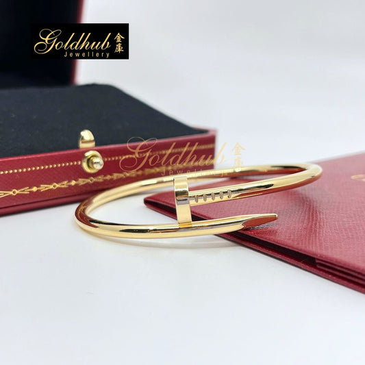 Cartier Juste Un Clou Bracelet, Classic Model in Yellow Gold, Size 18