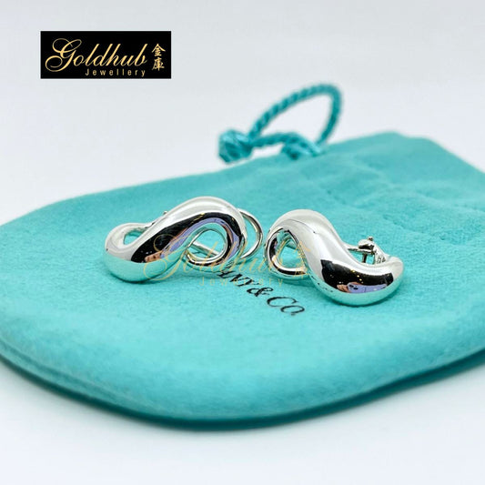 Tiffany & Co Infinity Earrings in Silver