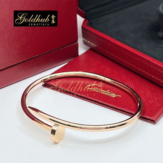 Cartier Juste Un Clou Bracelet, Classic Model in Rose Gold, Size 20