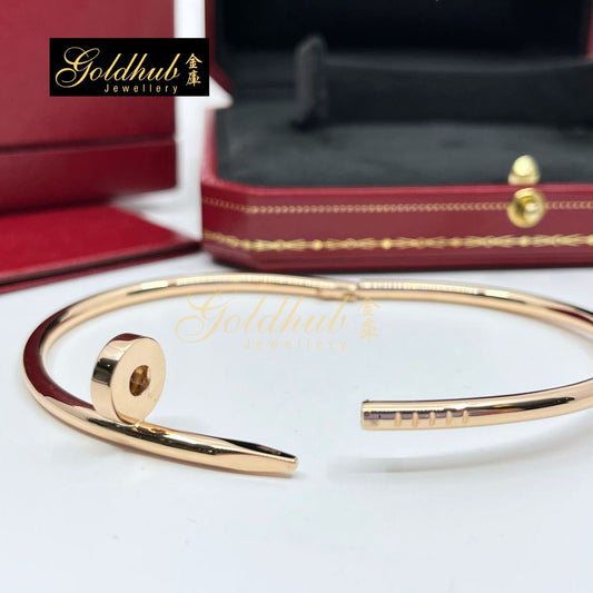 Cartier Juste Un Clou Bracelet, Classic Model in Rose Gold, Size 20