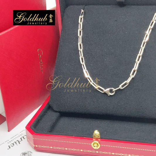 Cartier Santos de Cartier Necklace, Small Model in White Gold
