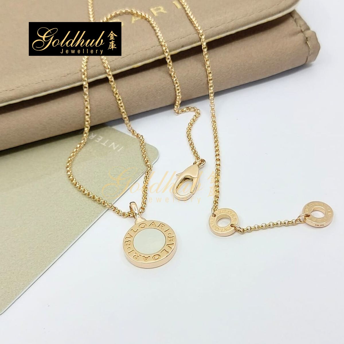 Bvlgari Bvlgari Necklace Mother of Pearl
