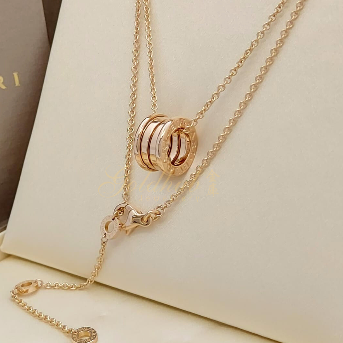 Bvlgari B.zero1 Necklace in Rose Gold