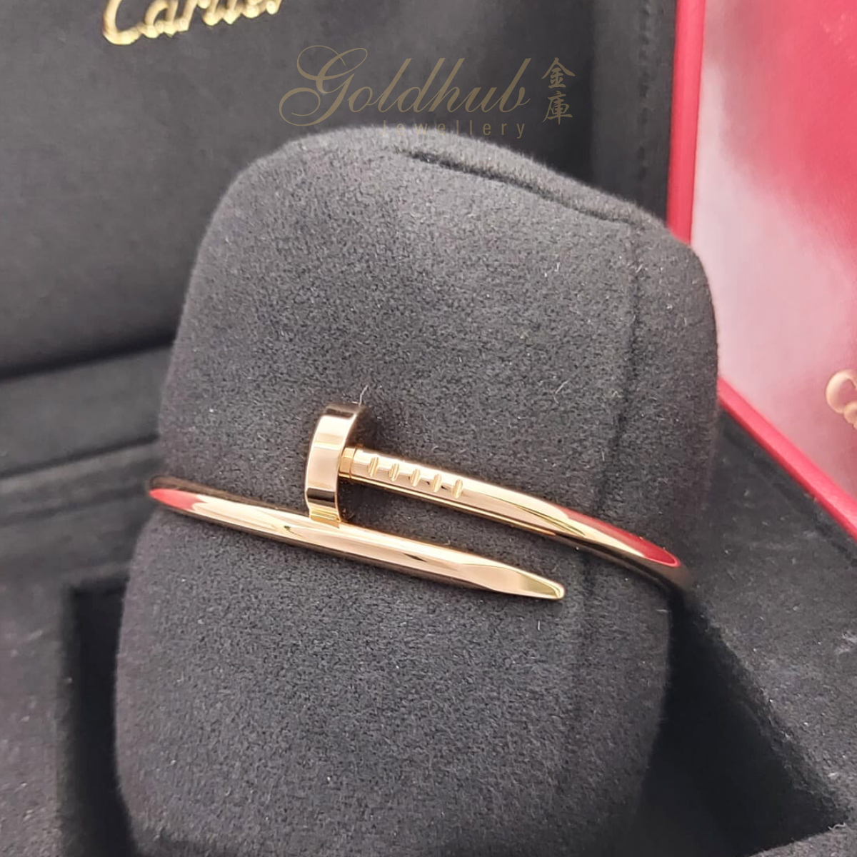 18k Pre-loved Cartier Juste Un Clou Bracelet in Rose Gold