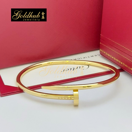 Cartier Juste Un Clou Bracelet in Yellow Gold, Size 20