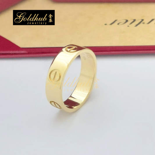 Cartier Love Ring in Yellow Gold, Size 55