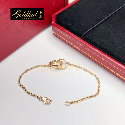Cartier Love Bracelet in Rose Gold, 17cm