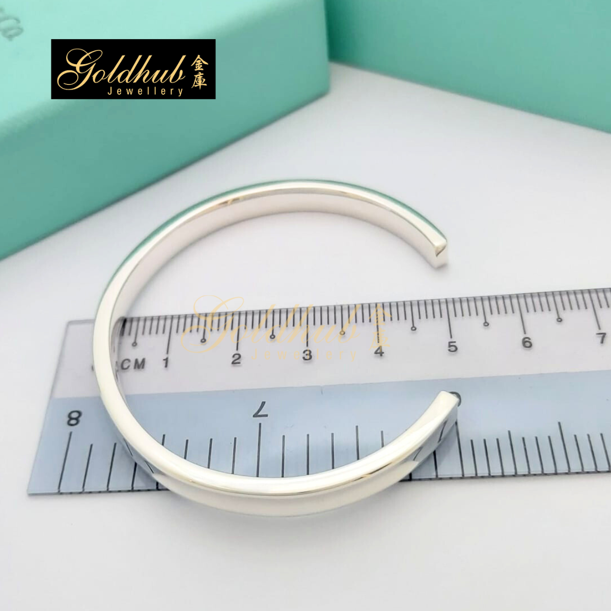 Tiffany & Co 1837 Cuff Bangle in Sterling Silver