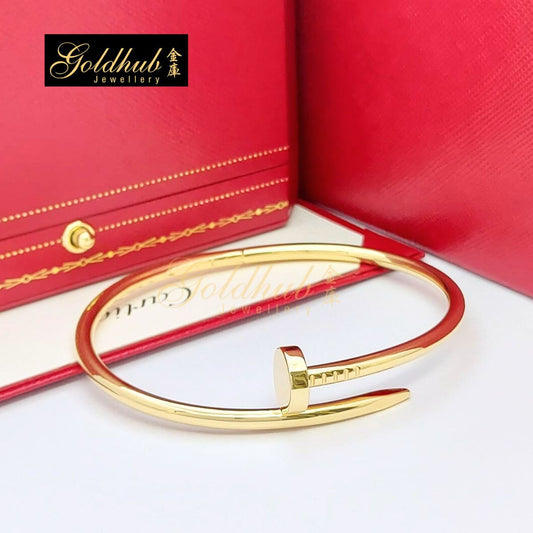 Cartier Juste Un Clou Bracelet in Yellow Gold, Size 19