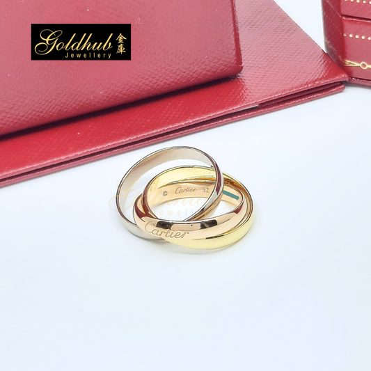 Cartier Trinity Ring, Classic Model, Size 52