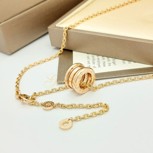 Bvlgari B.zero1 Necklace, 60 cm in Rose Gold