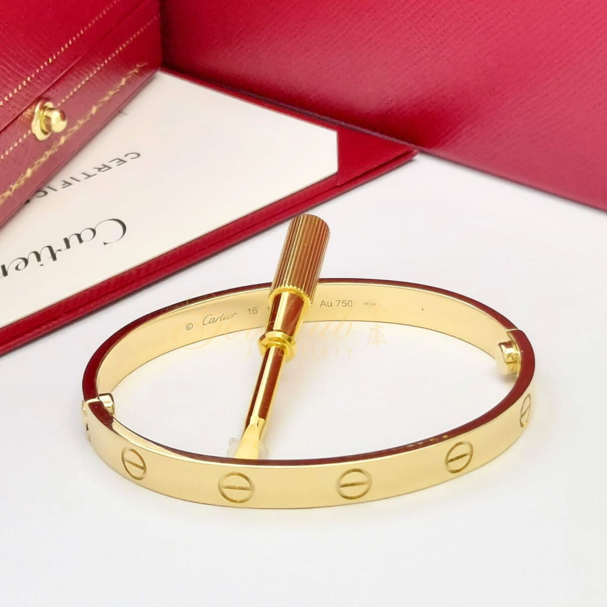 Cartier Love Bracelet in Yellow Gold