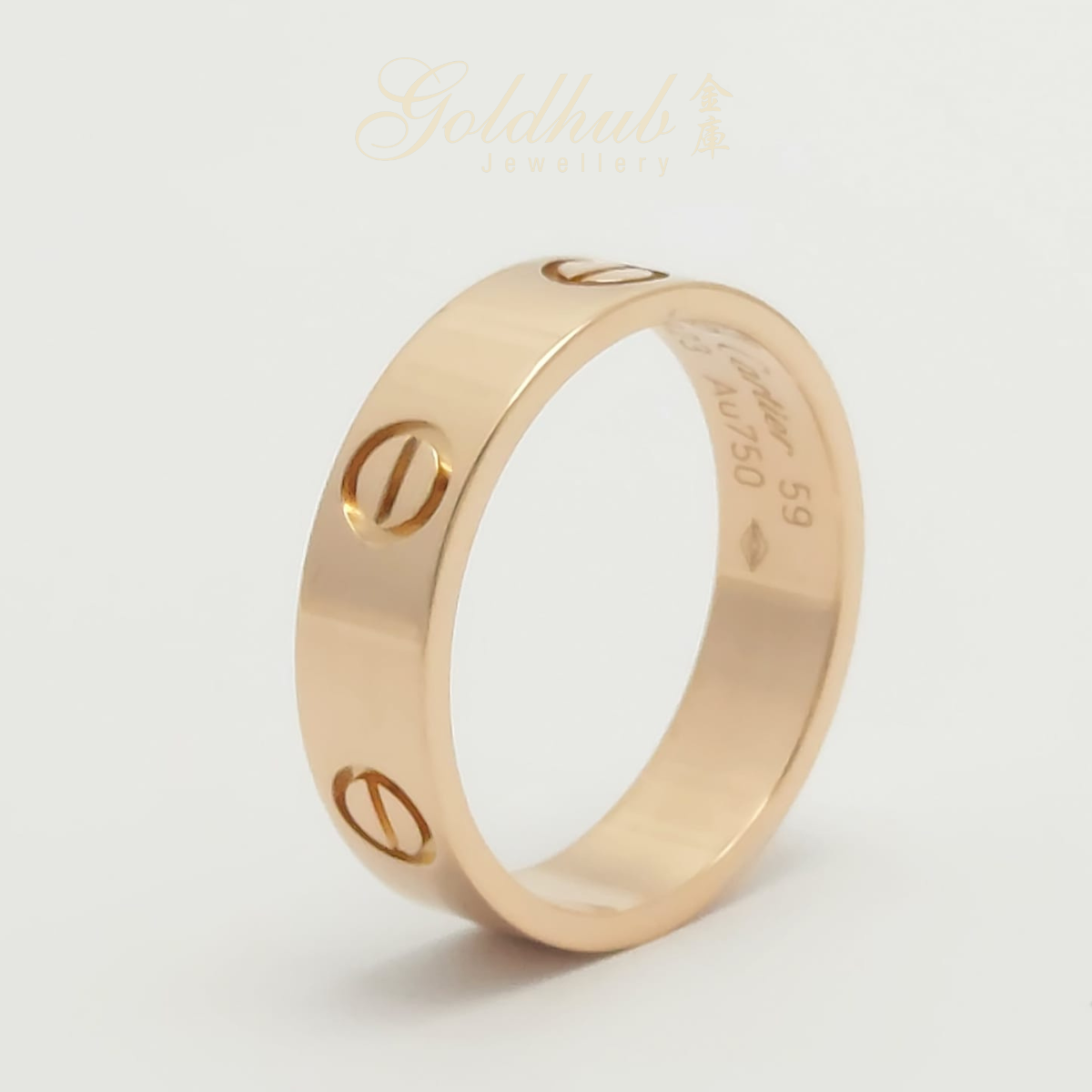 Cartier Love Ring in Rose Gold