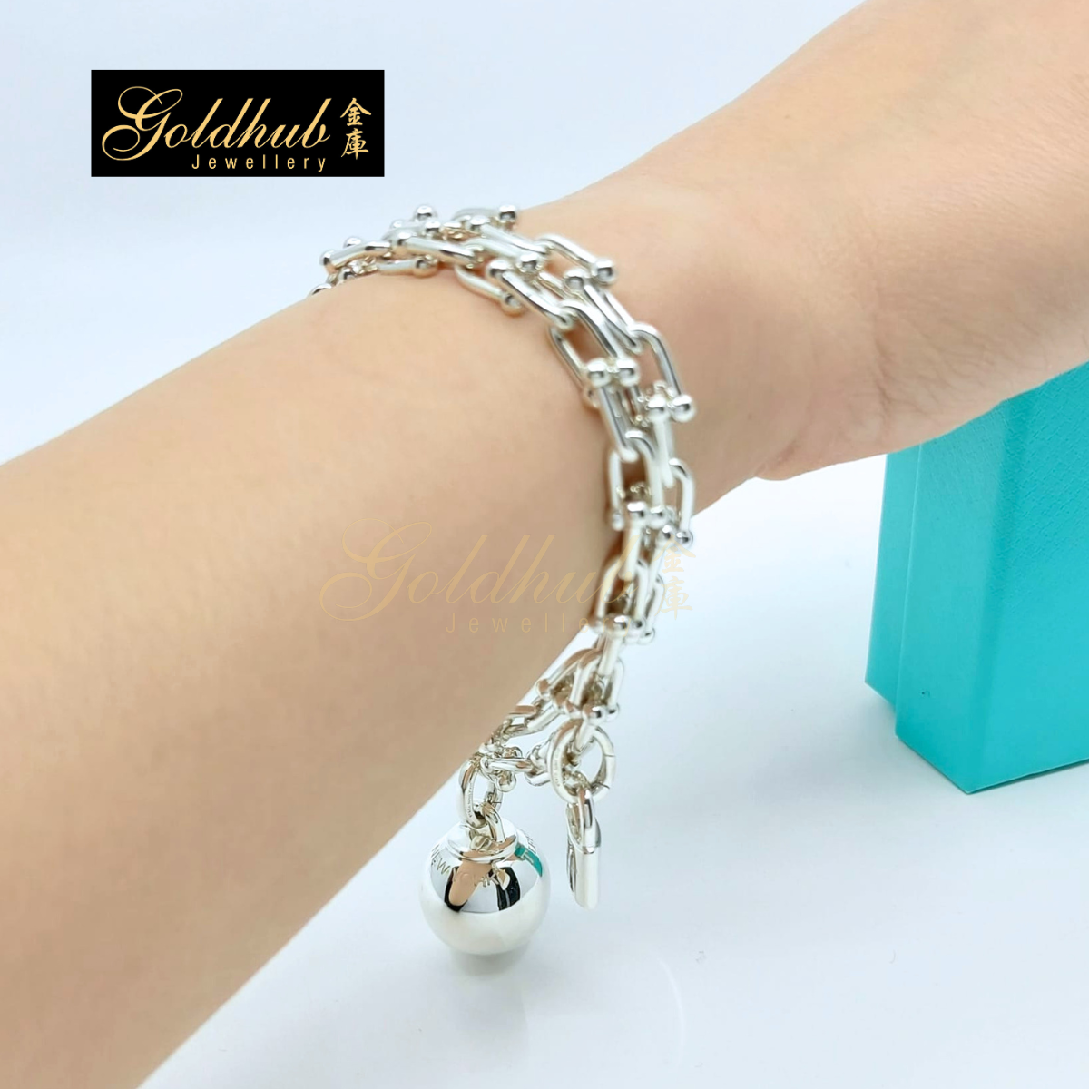 [Reserved] Tiffany & Co HardWear Small Wrap Bracelet in Silver
