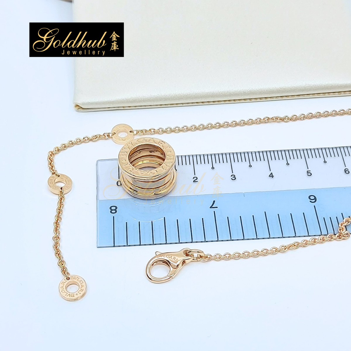Bulgari B.zero1 Necklace in Rose Gold