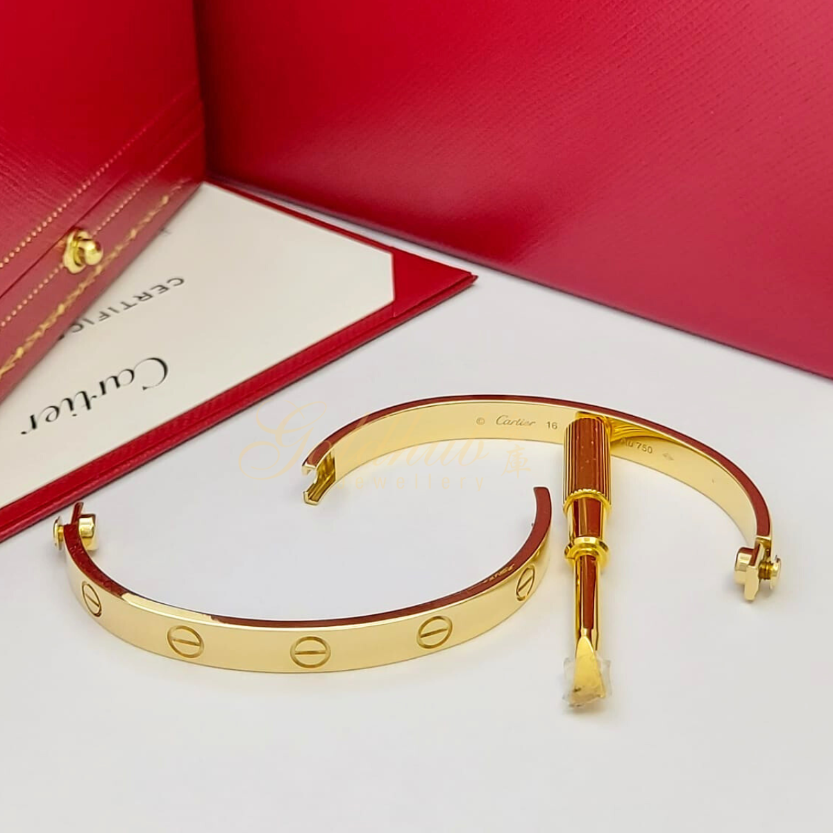 Cartier Love Bracelet in Yellow Gold