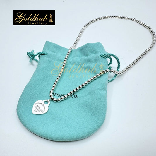 [Reserved] Tiffany & Co Return to Tiffany Bead Necklace in Sterling Silver