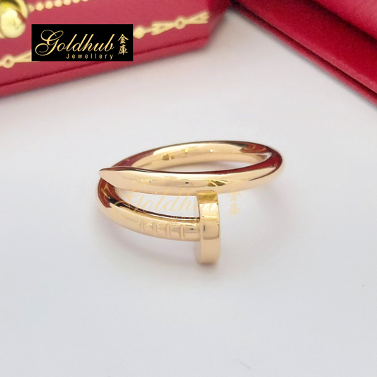 Cartier Juste Un Clou Ring in Rose Gold; Size 51