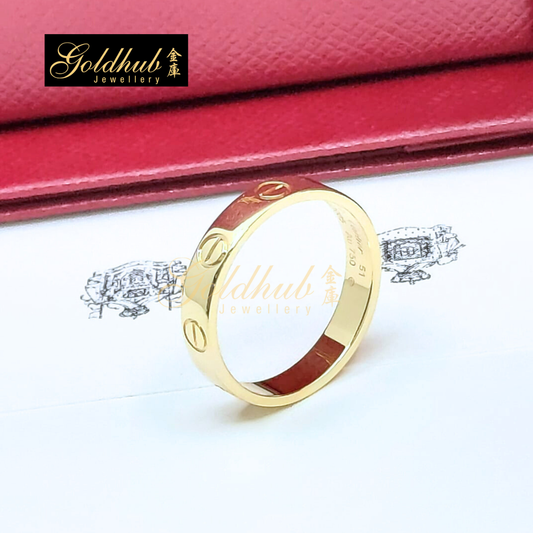 Cartier Love Ring, Small Model in Yellow Gold, Size 51