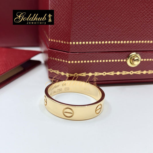 Cartier Love Ring, Classic Model in Yellow Gold, Size 64