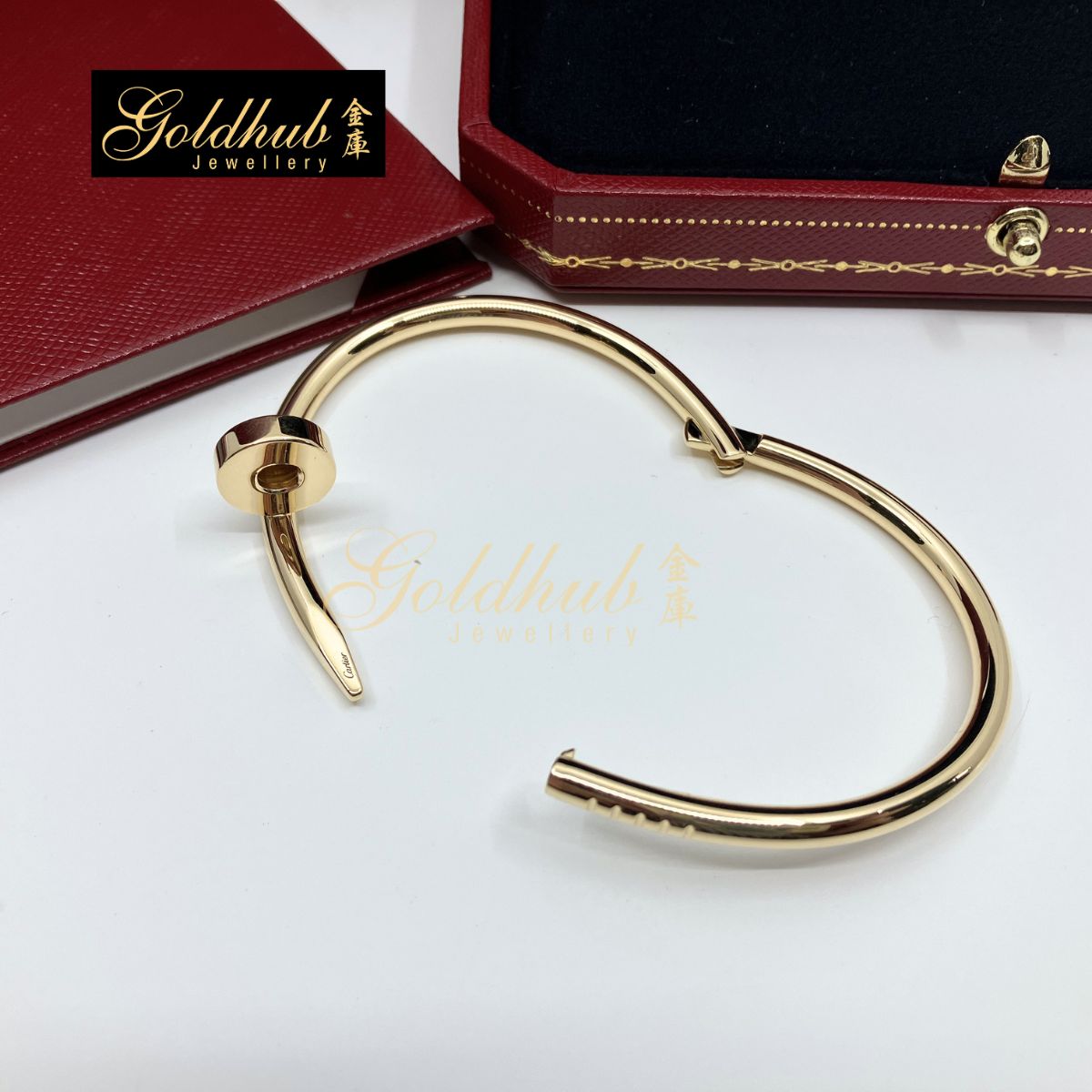 Cartier Juste Un Clou Bracelet, Classic Model in Yellow Gold, Size 15