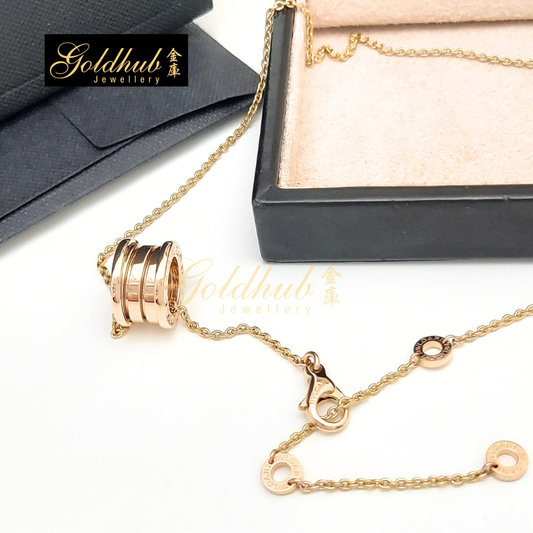 Bulgari B.zero1 Necklace in Rose Gold