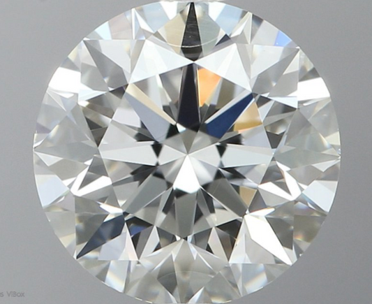 1.7 Carat E VS1 Round Cut Diamond 2496509926