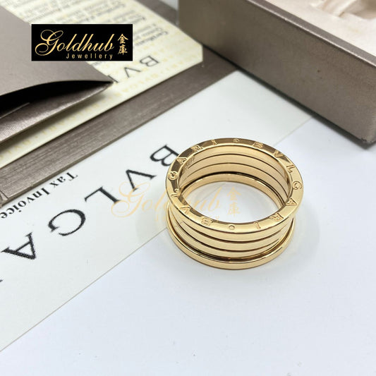[Reserved] Bulgari B.zero1 4 Bands Ring in Yellow Gold, Size 63
