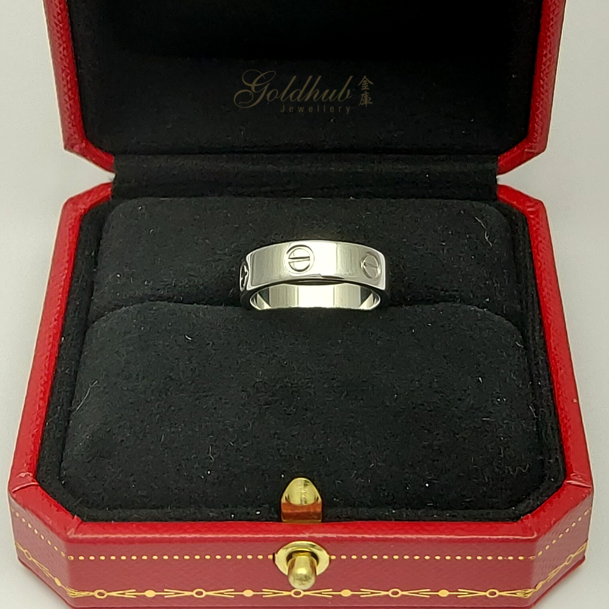 Cartier Love Ring in Platinum