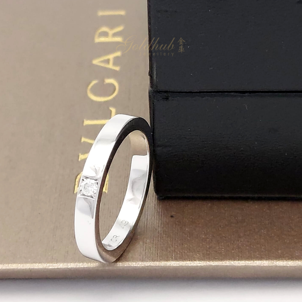 Bvlgari MarryMe Diamond Ring in Platinum