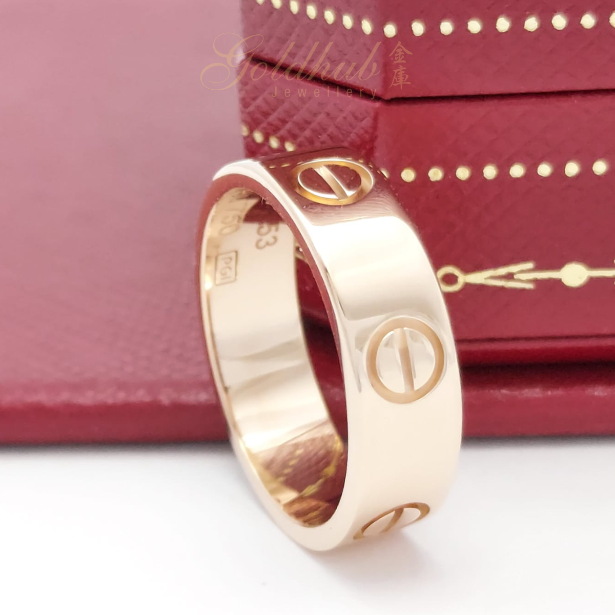 Cartier Love Ring in Rose Gold