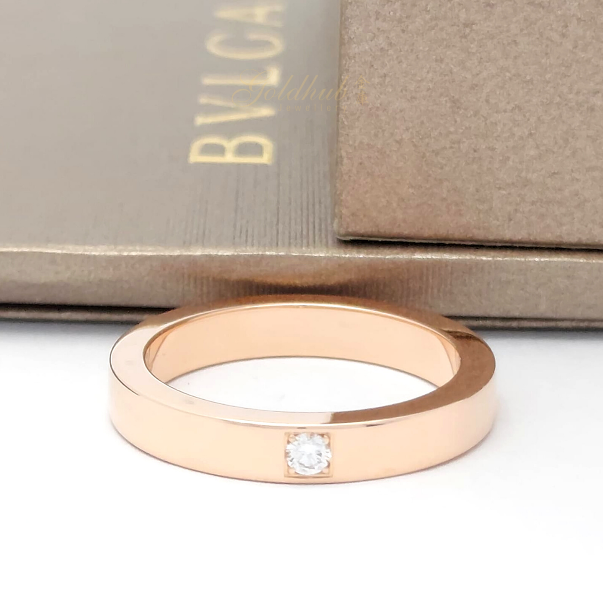 Bvlgari MarryMe Wedding Diamond Ring in Rose Gold